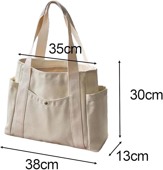 Miniatura 3 de Bolso Tote De Lona Mujer